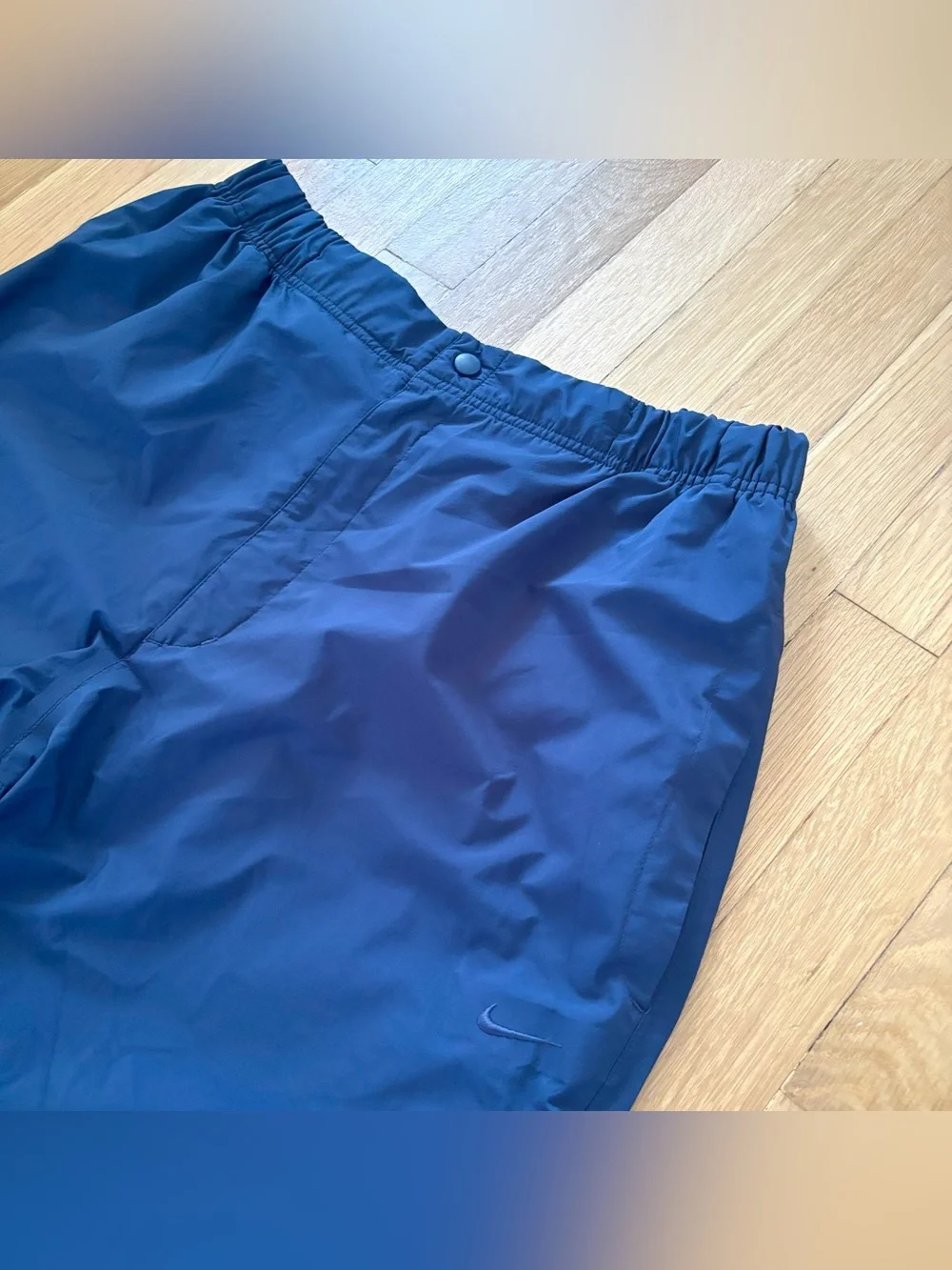 Vintage Nike Storm Fit Golf Pants 90s Mens XL Navy Blue Windbreaker Shield Y2K